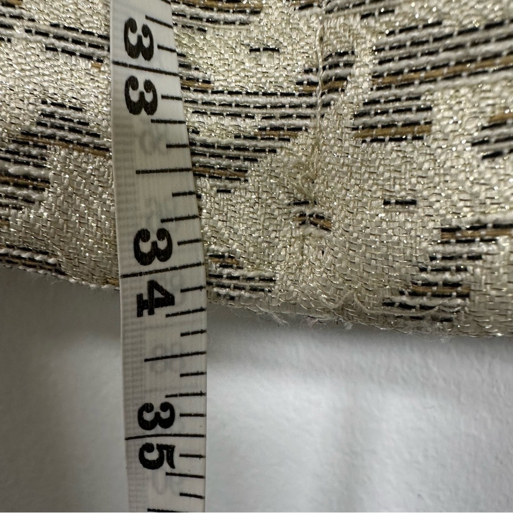 Moulinette Soeurs x Anthropologie April Textured-Jacquard Gold Dress Size 2 - Picture 16 of 16